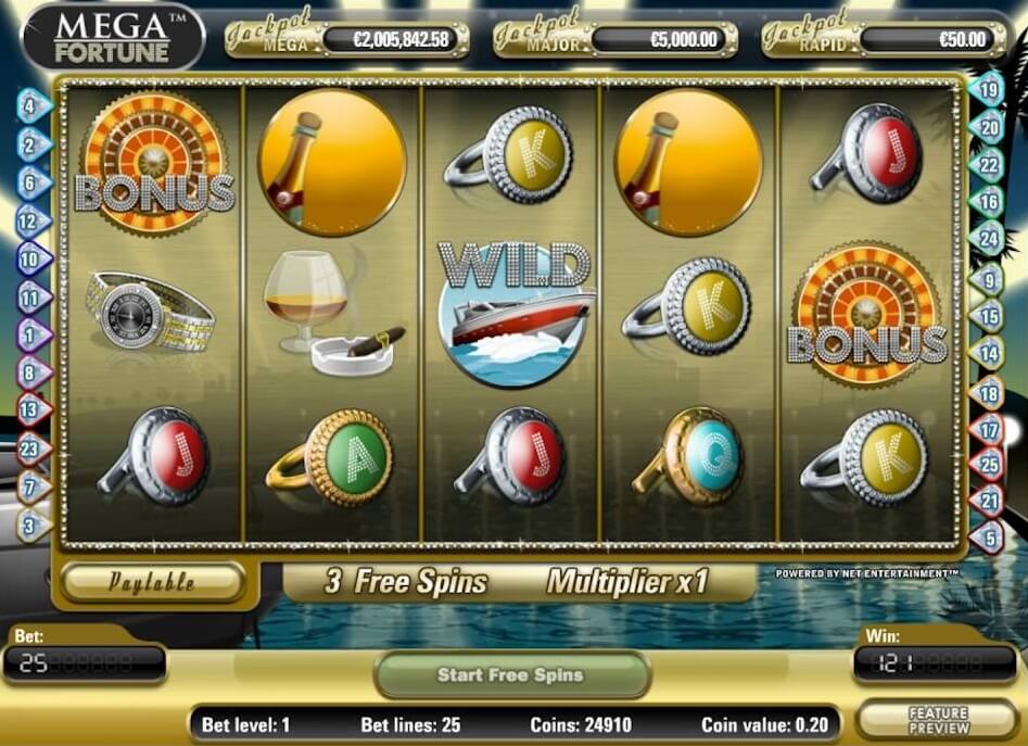 mega fortune slot